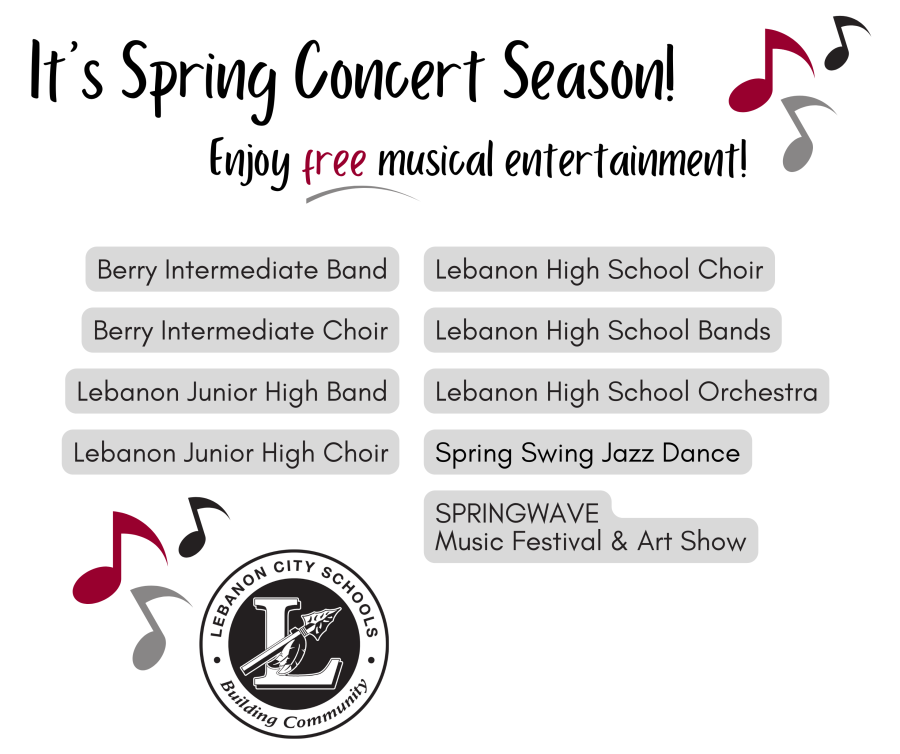 Spring Concert graphic